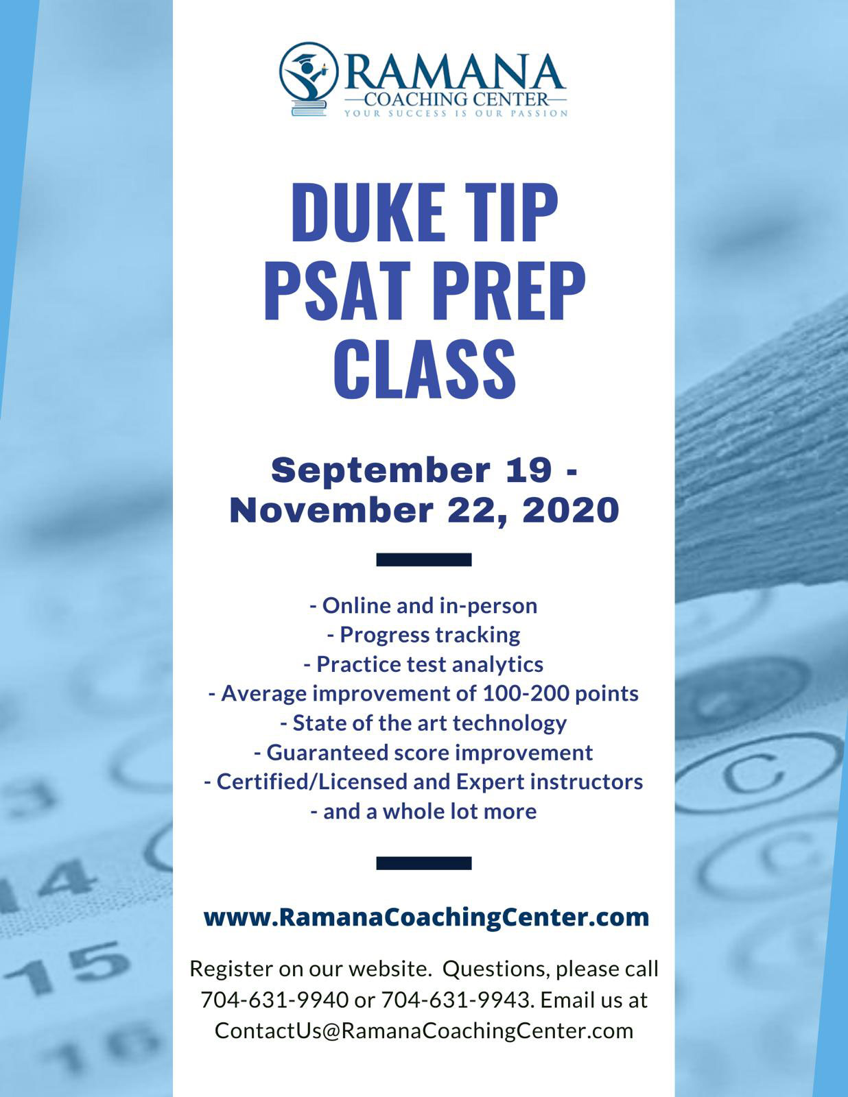 SAT ACT Prep Program