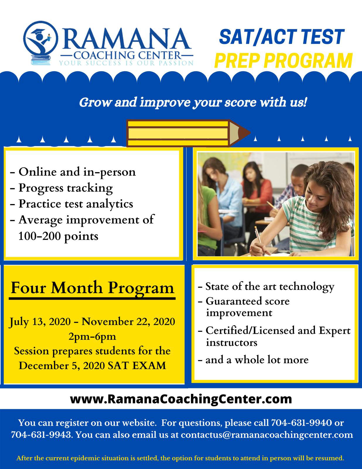 SAT ACT Prep Program